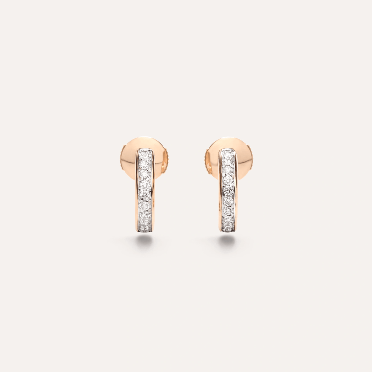 Pomellato Together Diamond Earrings in 18k Rose Gold - Orsini Jewellers