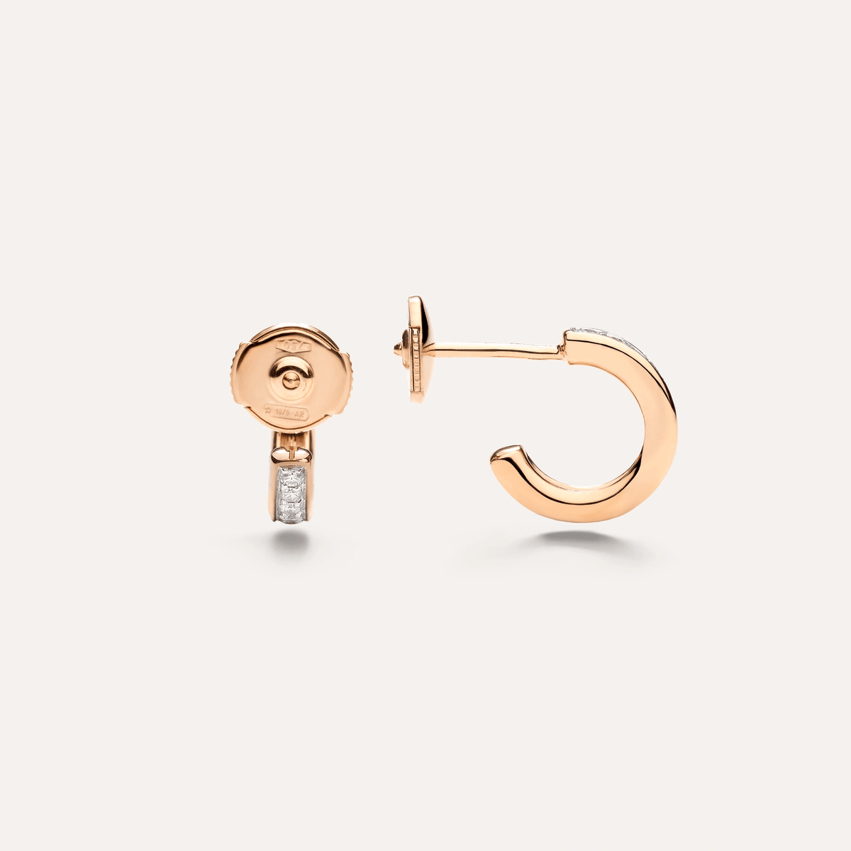 Pomellato Together Diamond Earrings in 18k Rose Gold - Orsini Jewellers