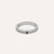 Tirisi white gold ring with small round brown diamond - Orsini Jewellers