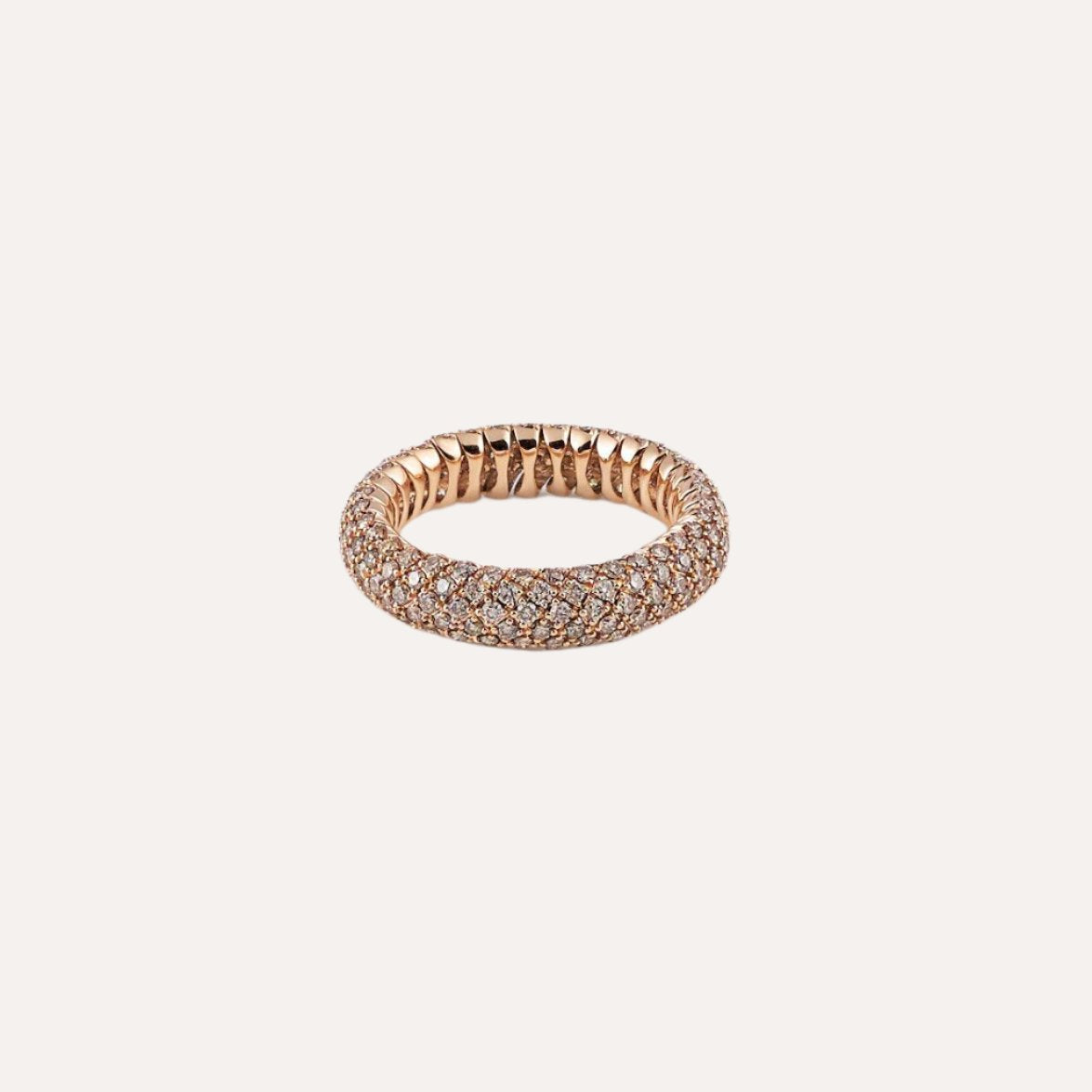 Al Coro Amori Ring Brown Diamonds 18k Gold - Orsini Jewellers