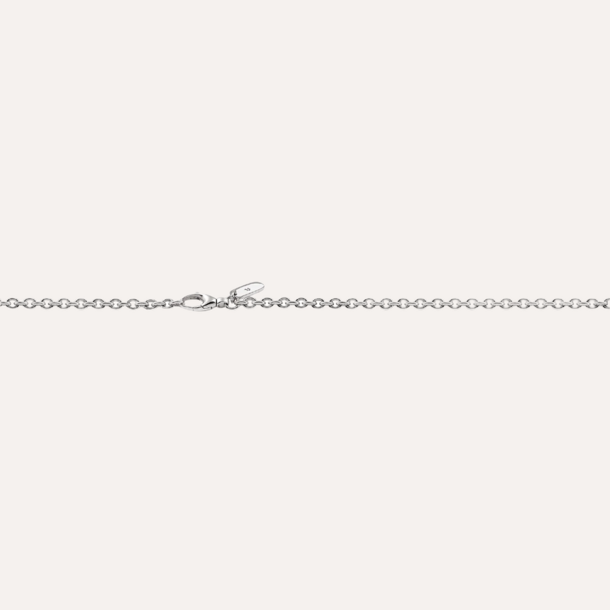 Al Coro Chain in 18k White Gold CP31 - Orsini Jewellers