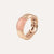 Al Coro La Piazza Ring Pink Chalcedony 18k Gold - Orsini Jewellers