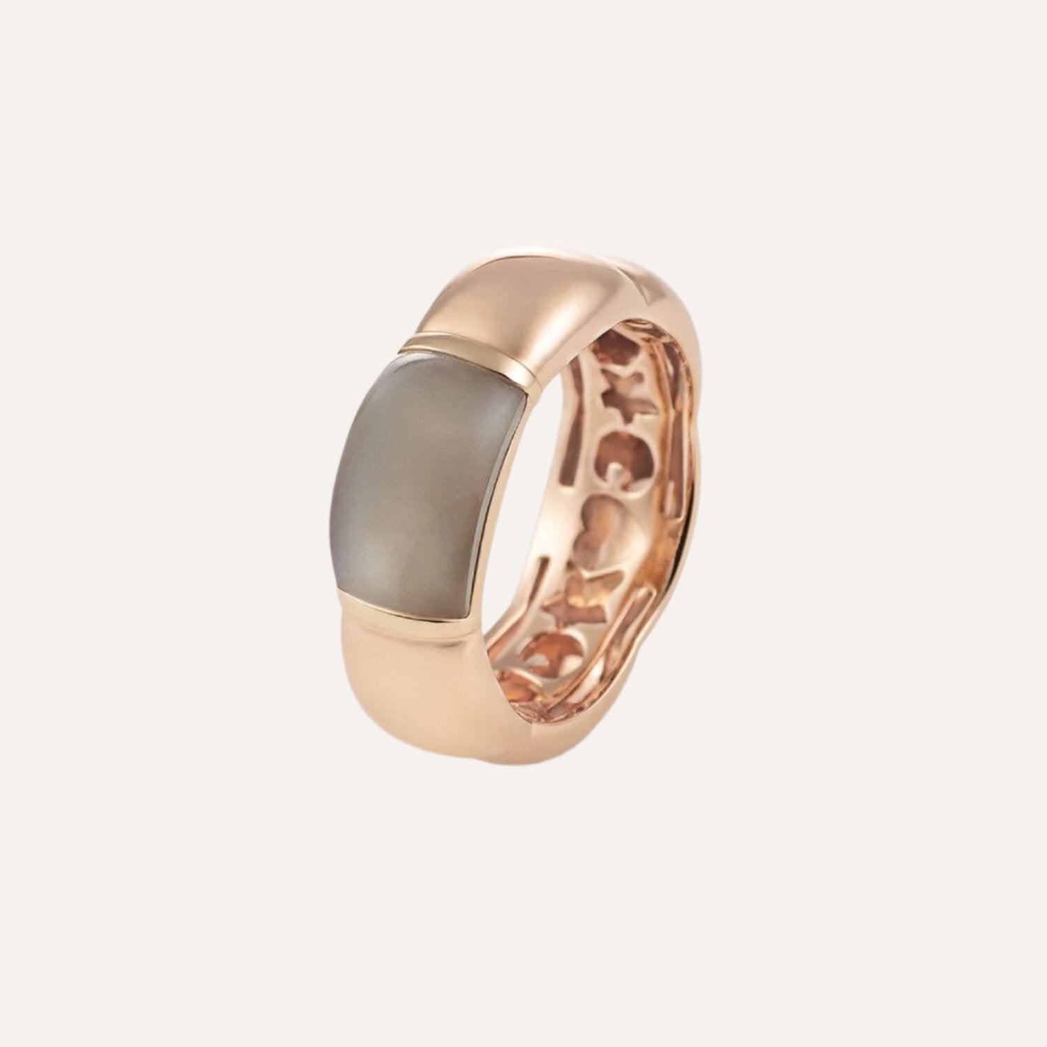 Al Coro La Piazza Ring Smoky Quartz 18k Gold - Orsini Jewellers