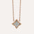 Al Coro Palladio Star Necklace Diamonds 18k Gold - Orsini Jewellers