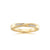 Diamond Channel Set Crossover Wedding Ring - Orsini Jewellers