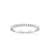 Diamond Channel Set Flat Wedding Ring - Orsini Jewellers