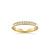 Diamond Channel Set Half Round Wedding Ring - Orsini Jewellers