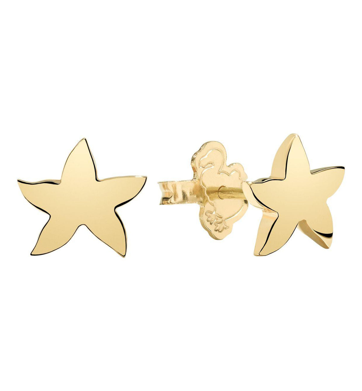 DoDo Earring STAR Yellow Gold - Orsini Jewellers