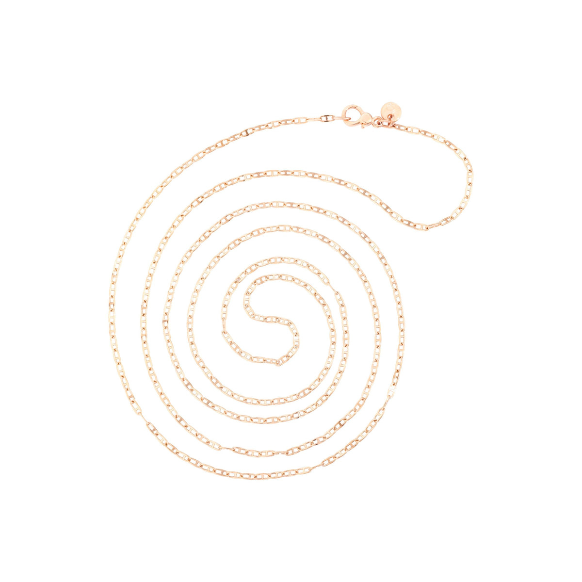 DoDo Essentials MARINA chain Necklace 9k Rose Gold - Orsini Jewellers