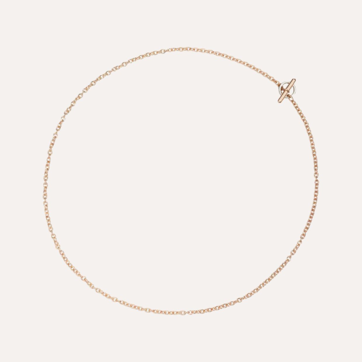 DoDo Necklace ESSENTIALS Rose Gold Toggle Ring - Orsini Jewellers