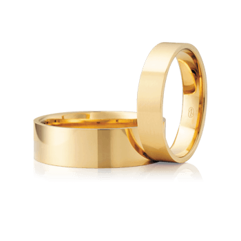 Flat Wedding Ring - Orsini Jewellers