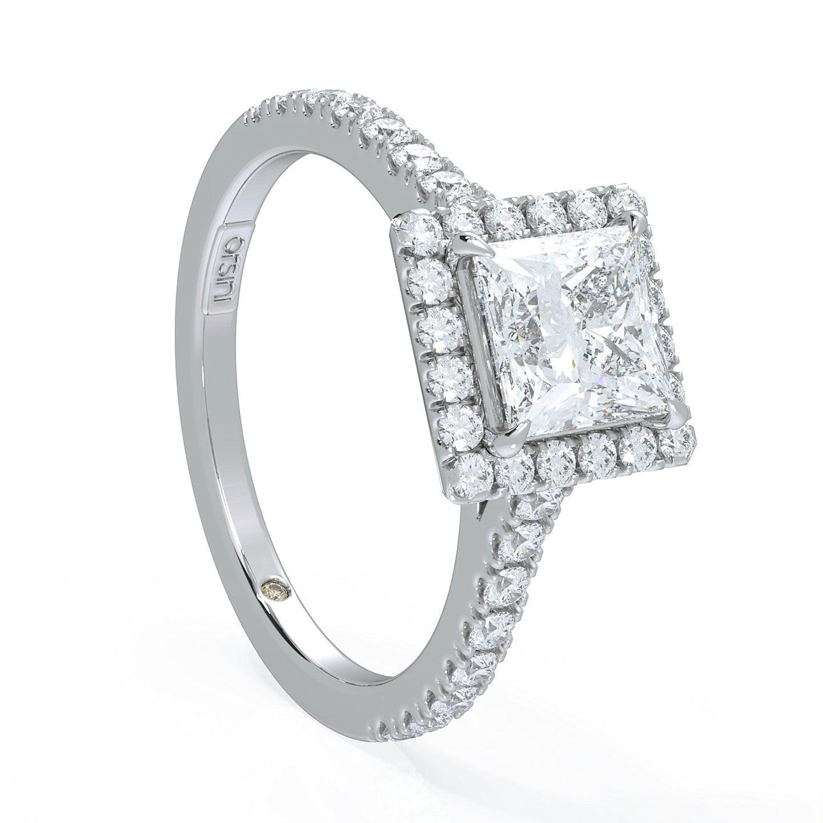 La Fenice Princess Cut Diamond Engagement Ring - Orsini Jewellers