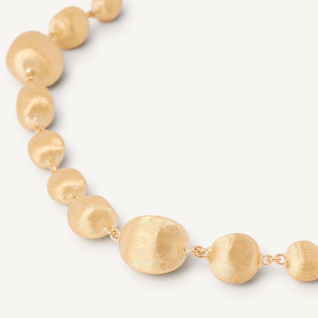 Marco Bicego Africa 18k Gold Bracelet Irregular Spheres - Orsini Jewellers