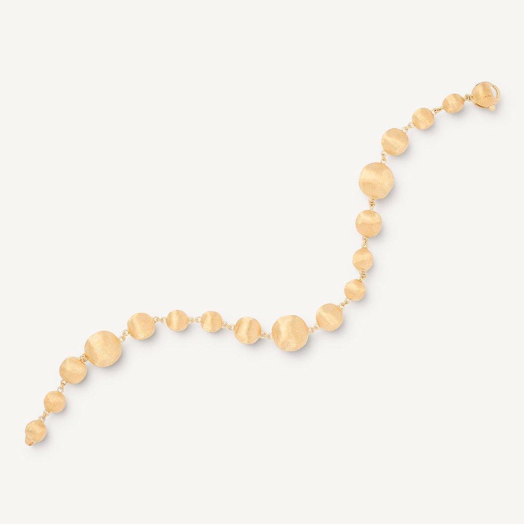 Marco Bicego Africa 18k Gold Bracelet Irregular Spheres - Orsini Jewellers