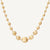 Marco Bicego Africa 18k Gold Graduating Necklace Short - Orsini Jewellers