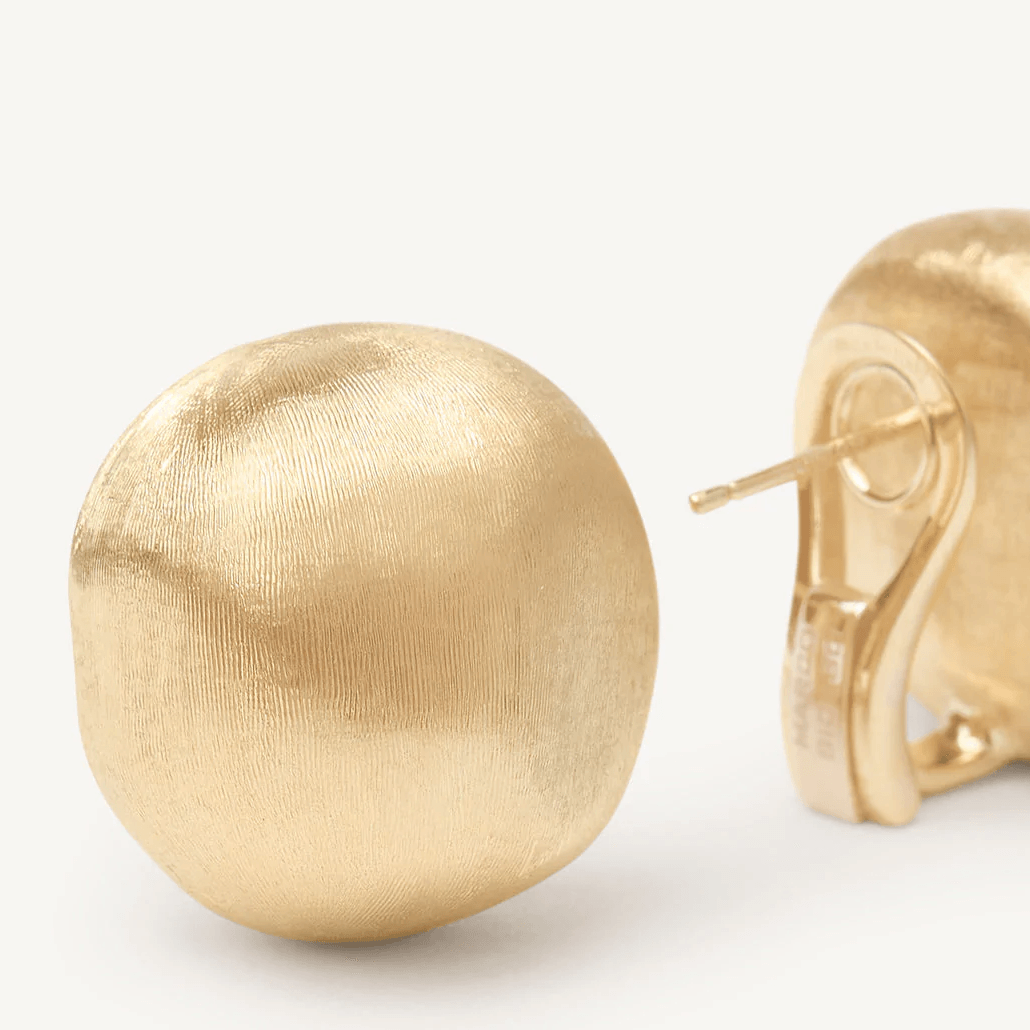 Marco Bicego Africa Large Stud Earrings in 18k Yellow Gold - Orsini Jewellers