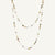 Marco Bicego Jaipur 18k Gold Gemstone Necklace Long - Orsini Jewellers