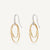 Marco Bicego Marrakech Onde Hoop Earrings in 18k Yellow Gold - Orsini Jewellers