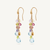 Marco Bicego Paradise 18k Gold Multi Strand Gemstone Earrings Long - Orsini Jewellers