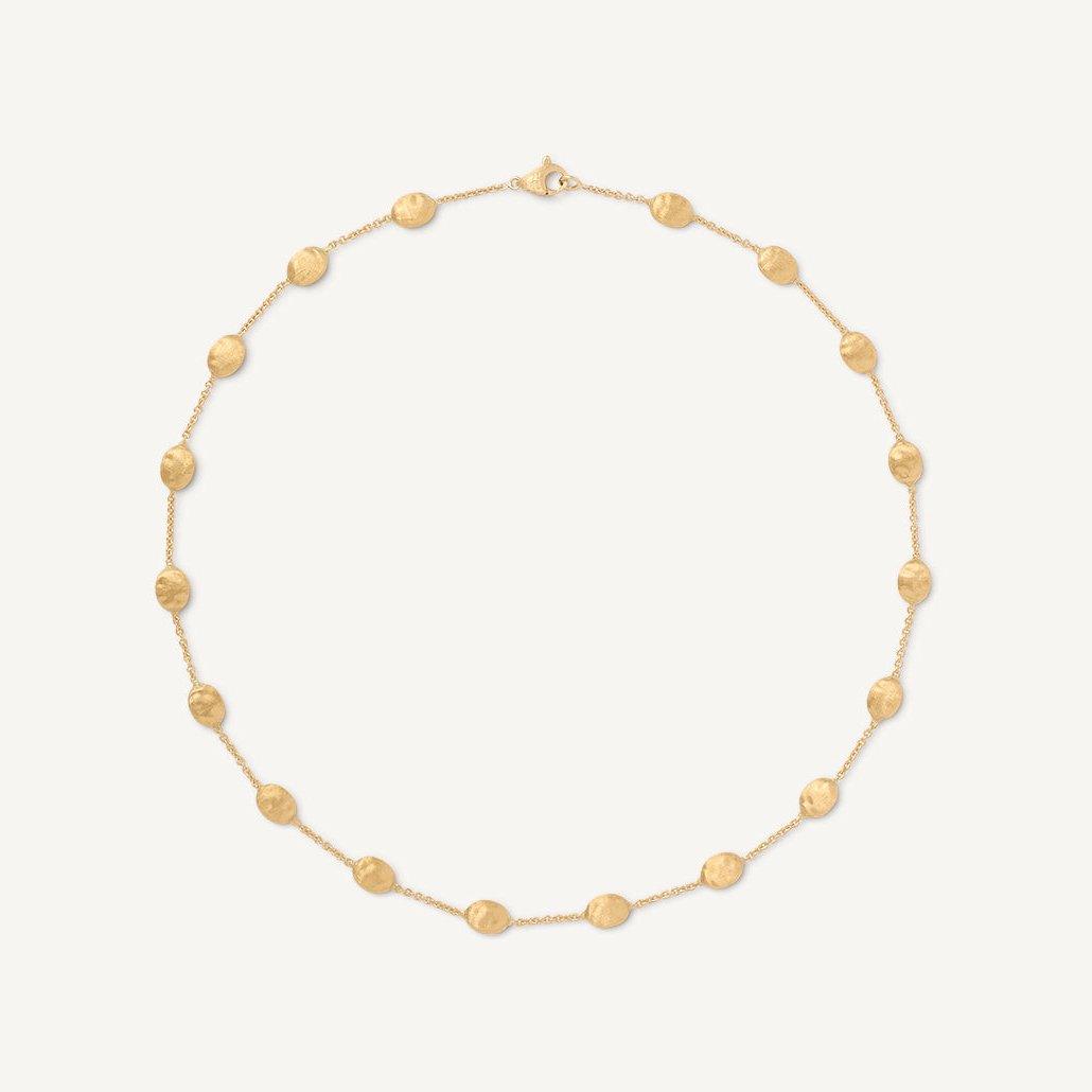 Marco Bicego Siviglia 18k Gold Small Bead Necklace Short - Orsini Jewellers