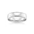 Men's Barrel Platinum Wedding Ring with Milgrain Edge - Orsini Jewellers