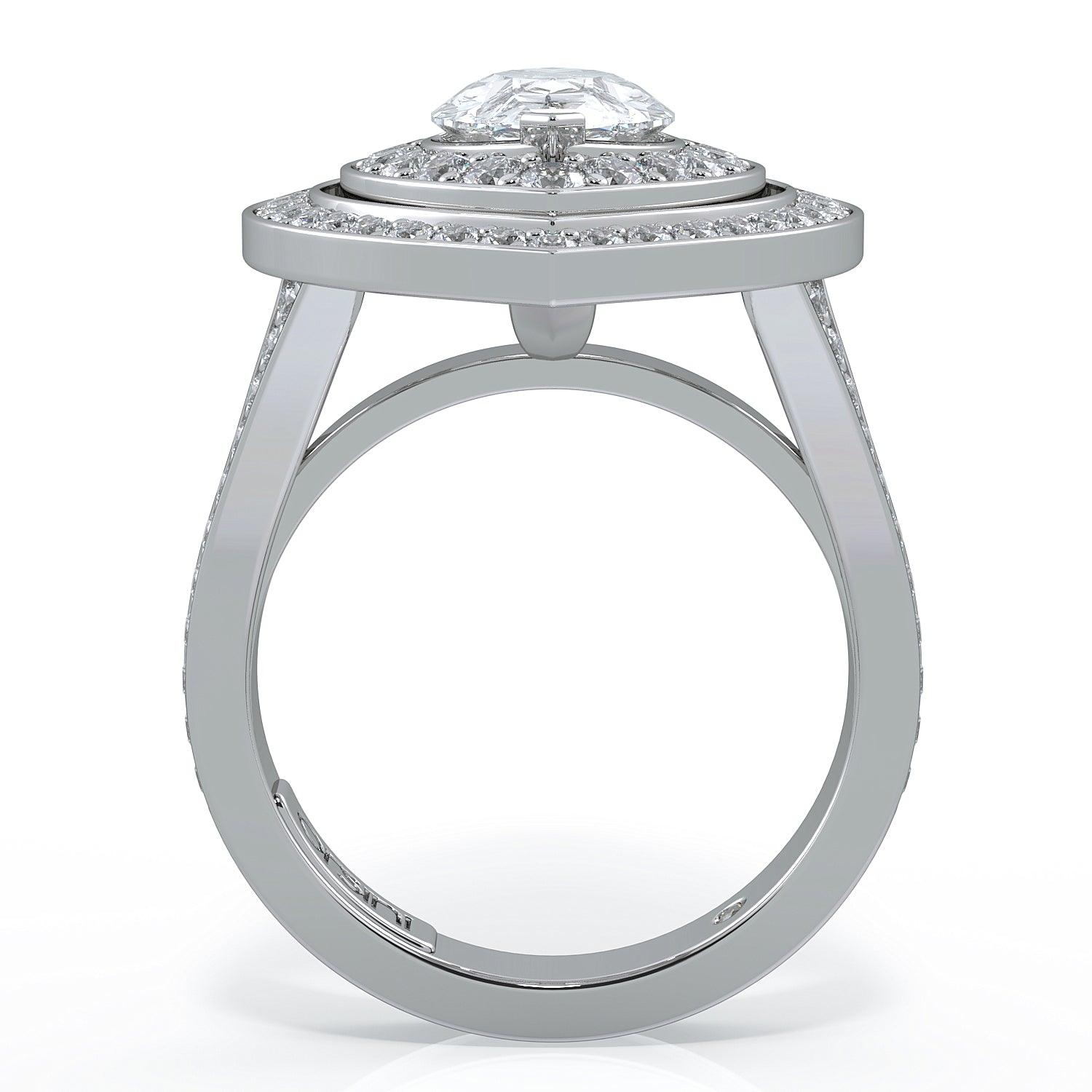 Orsini Grande Gondola Engagement Ring - Orsini Jewellers