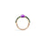 Pomellato Mama Non Mama Ring 18k Gold with Amethyst and Tsavorites - Orsini Jewellers