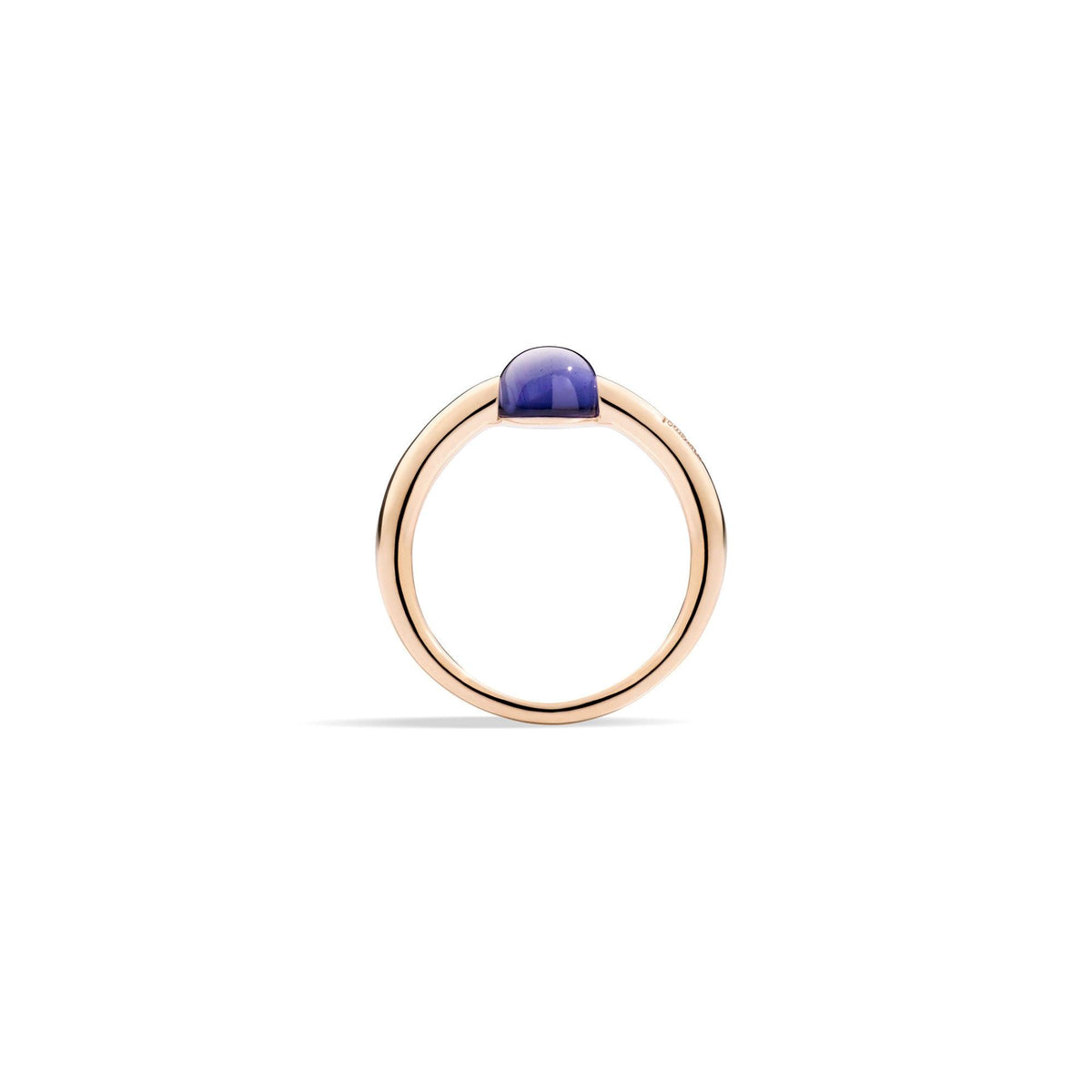 Pomellato Mama Non Mama Ring in 18k Rose Gold with Iolite - Orsini Jewellers