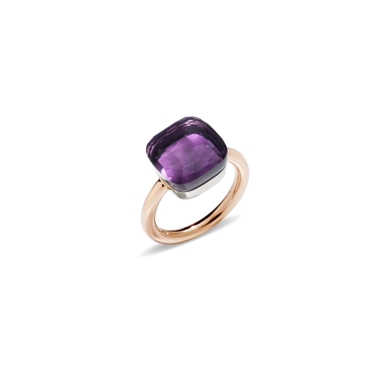 Pomellato Nudo Maxi Ring 18k Gold with Amethyst - Orsini Jewellers