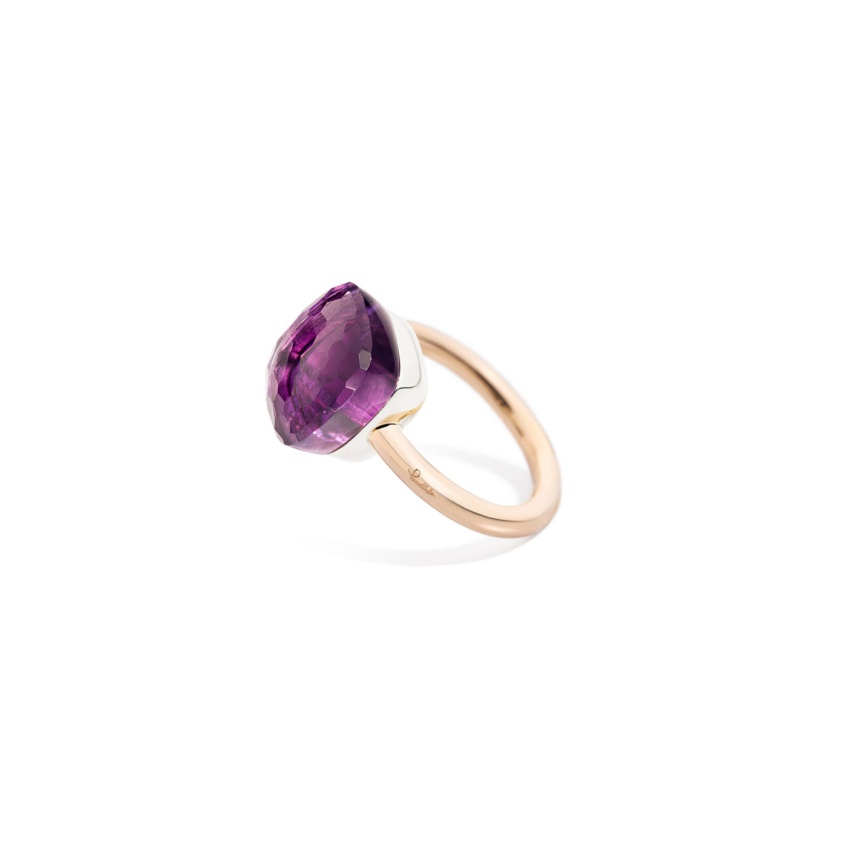 Pomellato Nudo Maxi Ring 18k Gold with Amethyst - Orsini Jewellers