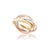 Russian Three-Tone Wedding Ring - Orsini Jewellers