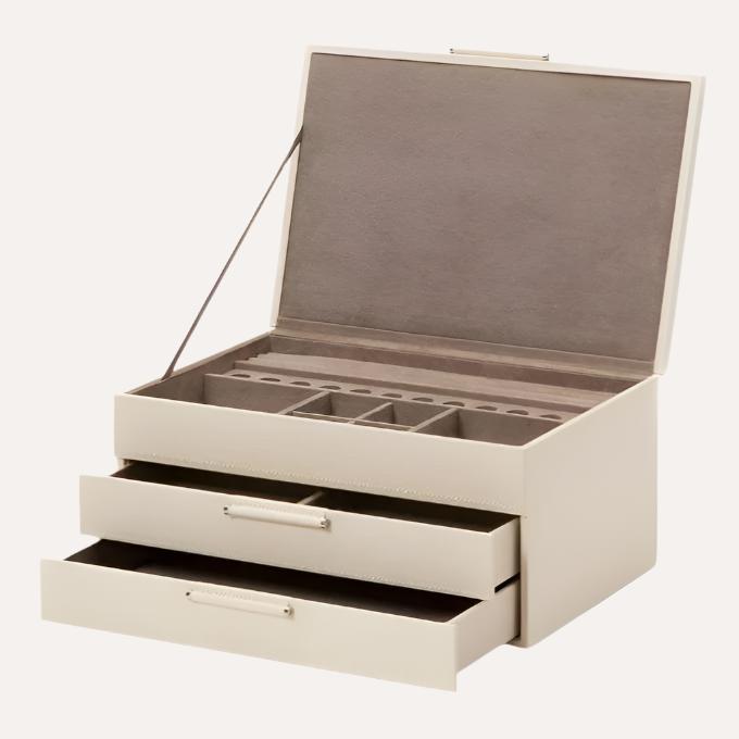 Sophia Ivory Coloured Jewellery Box - Orsini Jewellers